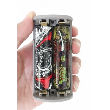 Darknes series 18650 battery wraps 80pcs/lot
