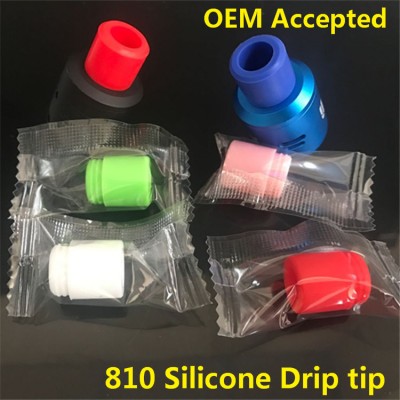 810 silicone drip tip