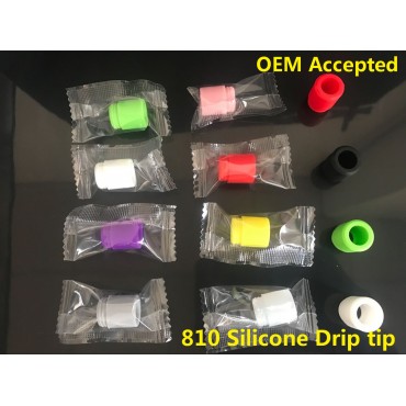810 silicone drip tip