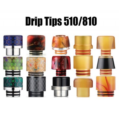 Drip tips 510/810  (custom)