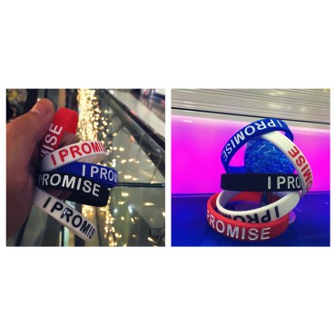 Silicone wristband-custom
