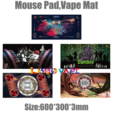 Vape mat/Mouse pad-waterproof-600*300*3mm