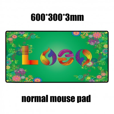 600*300*3mm normal mouse pad oem